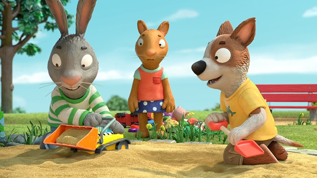 Pip and Posy: Sandpit Friends
